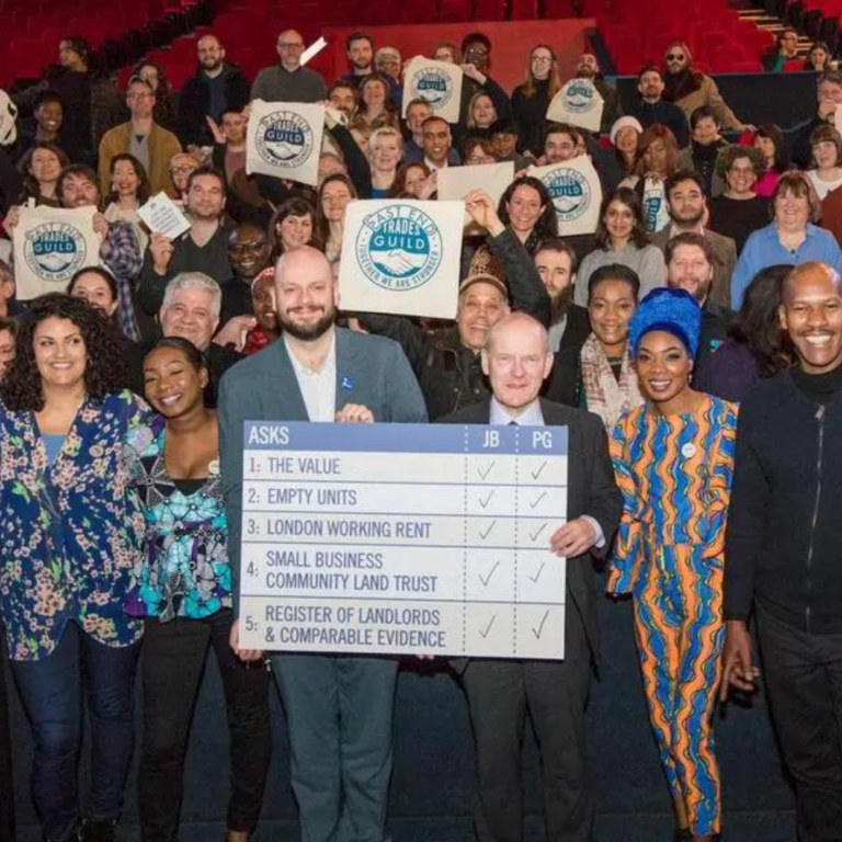 How East London’s small businesses and traders are joining forces to demand fair rent